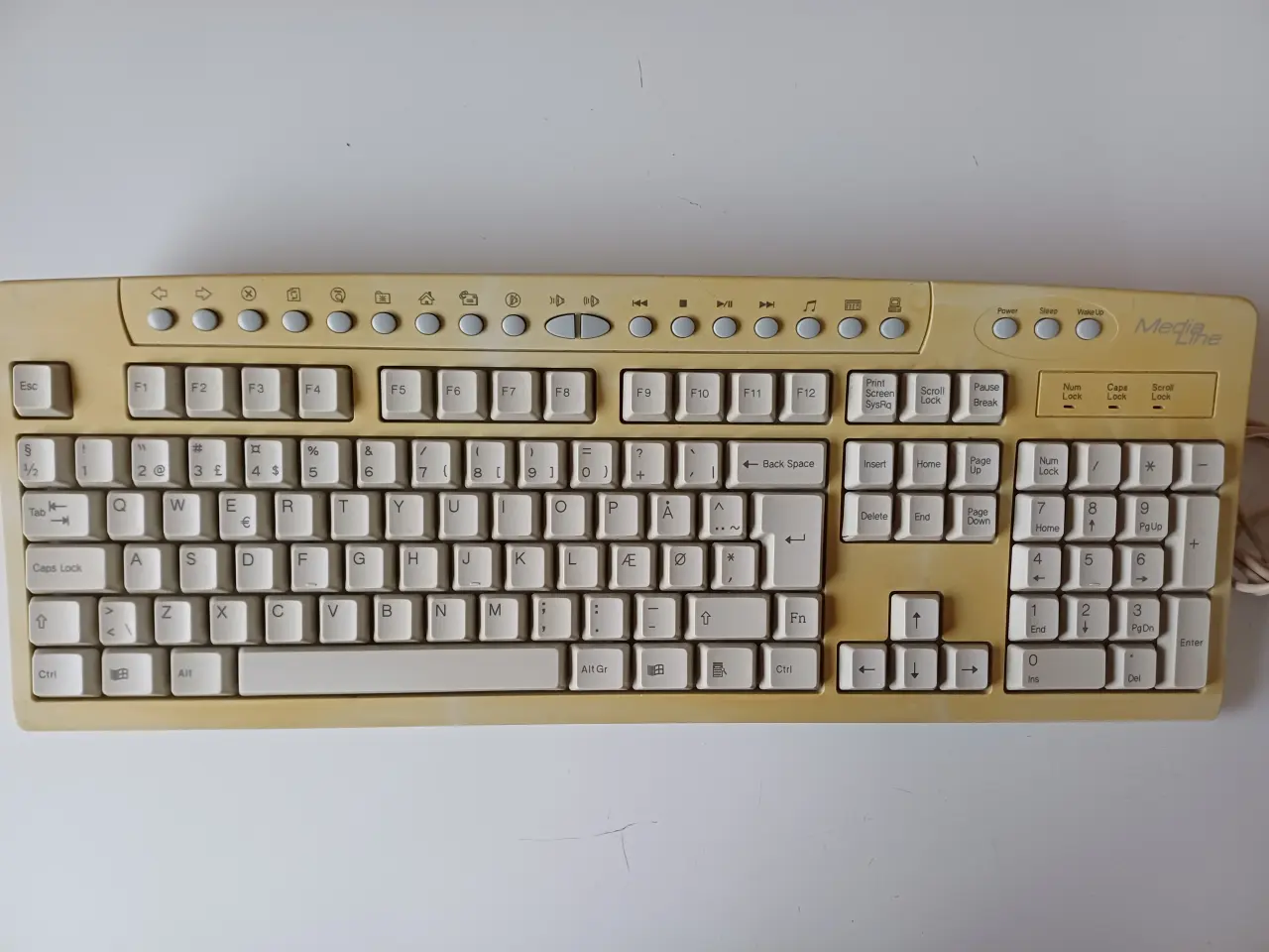 Billede 1 - PC tastatur Media Line
