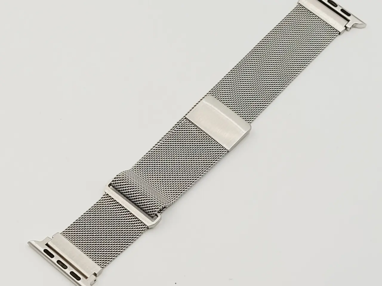 Billede 5 - ⭐️· ⌚️ Sandstrøm Apple Watch Rem - Mesh Sølv