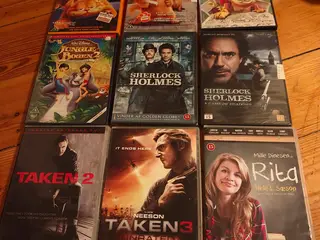 Blandet DVD'er