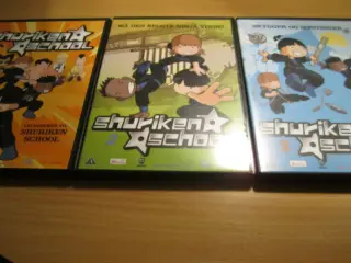 BYD. SHURIKEN SCHOOL. 1-3 Boks.