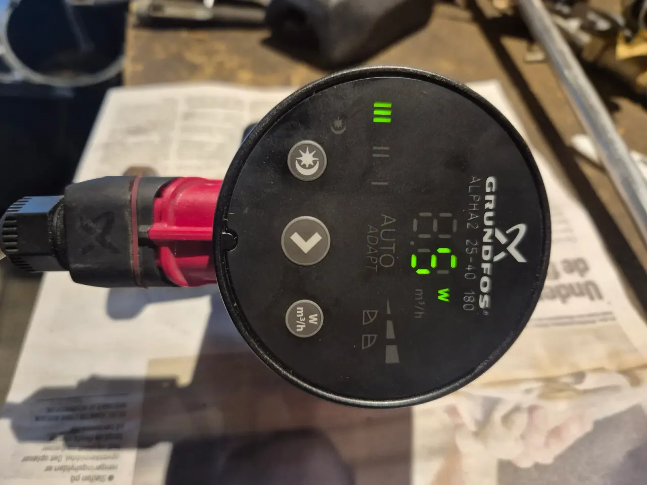 Billede 1 - Grundfos Alpha 25-40-180 
