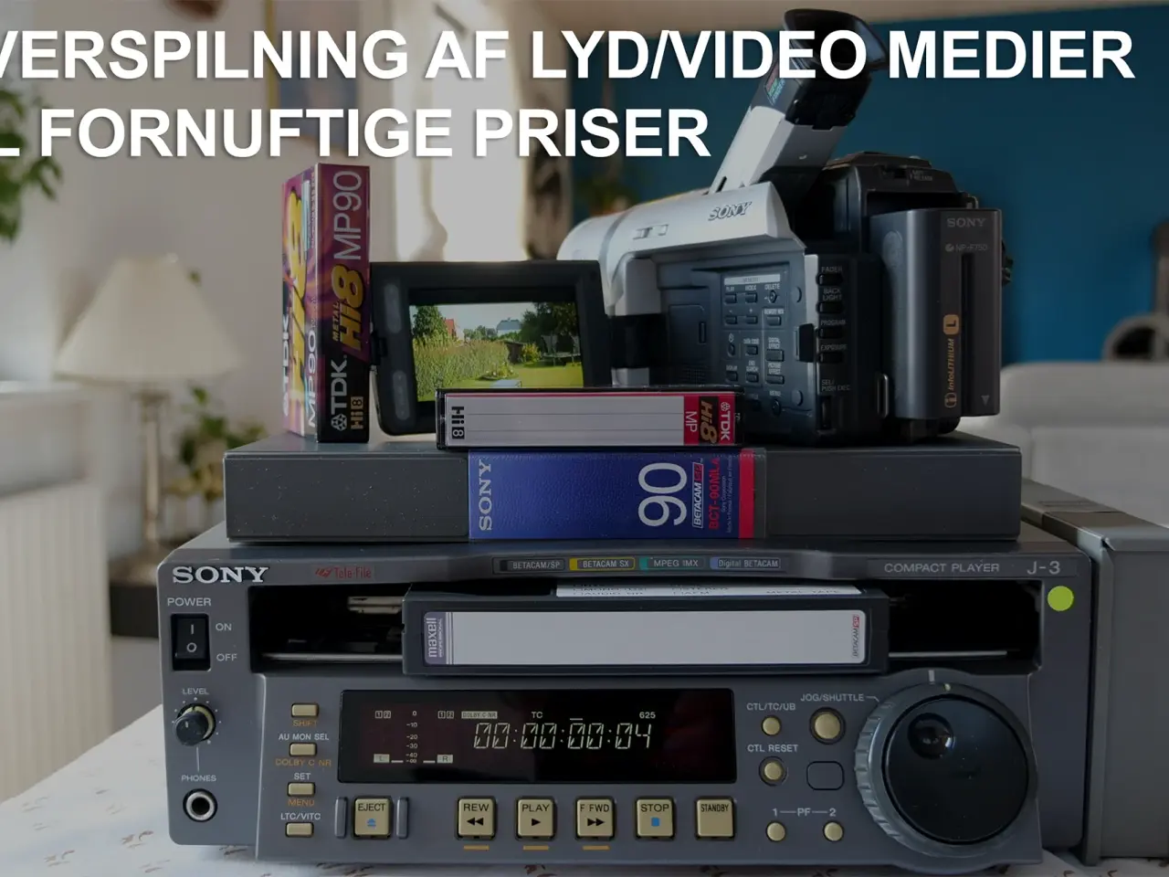 Billede 1 - Overspilning af lyd/video medier!