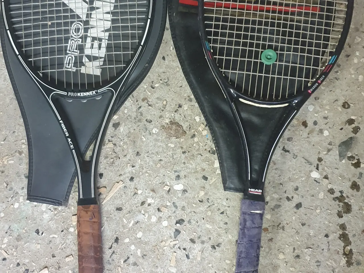 Billede 1 - 2 flotte Glassfeber tennis ketchers, 
