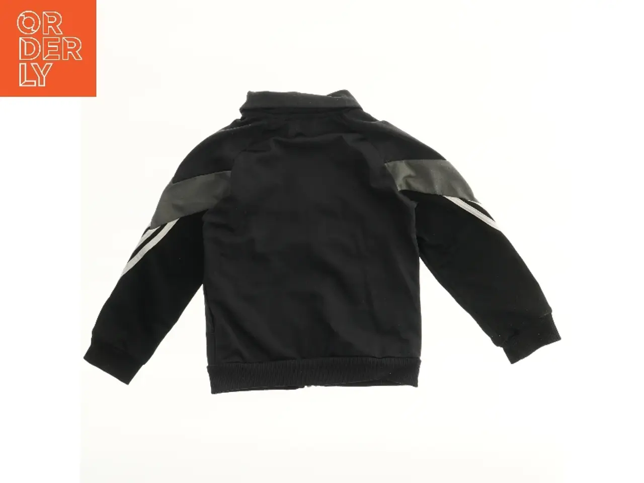 Billede 2 - Sort jakke med striber fra Adidas (str. 98)