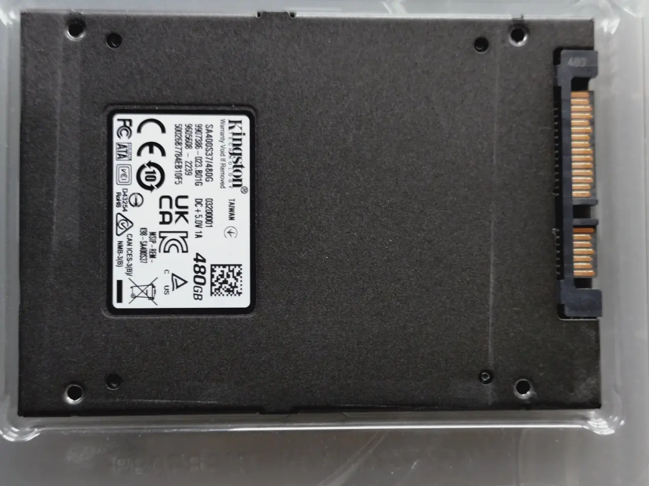 Billede 1 - Kingston SSD 480gb