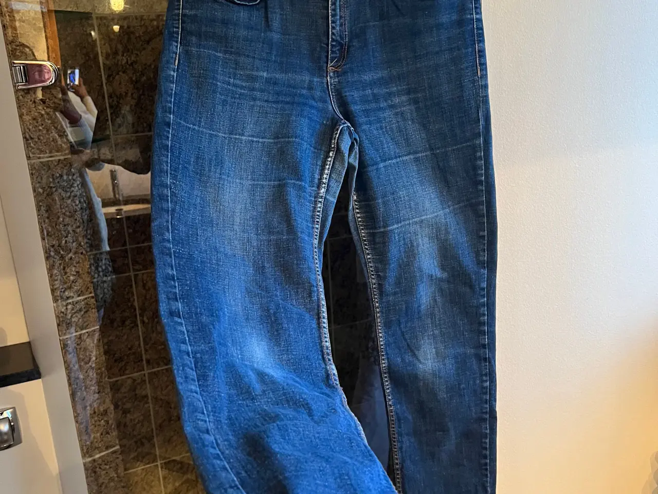 Billede 4 - Smarte blå jeans fra violeta by mango str 44