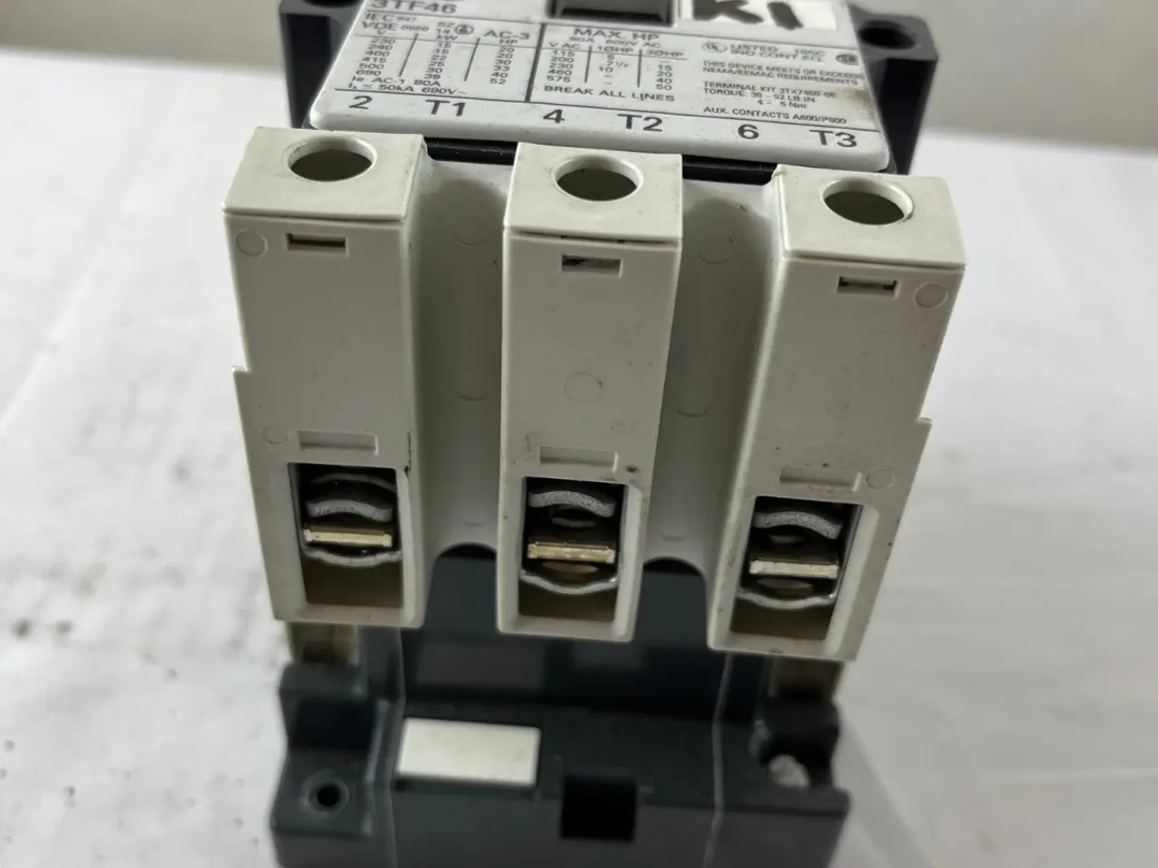 Billede 4 - Siemens 3TF46 22-0AP0 World Series Power kontaktor