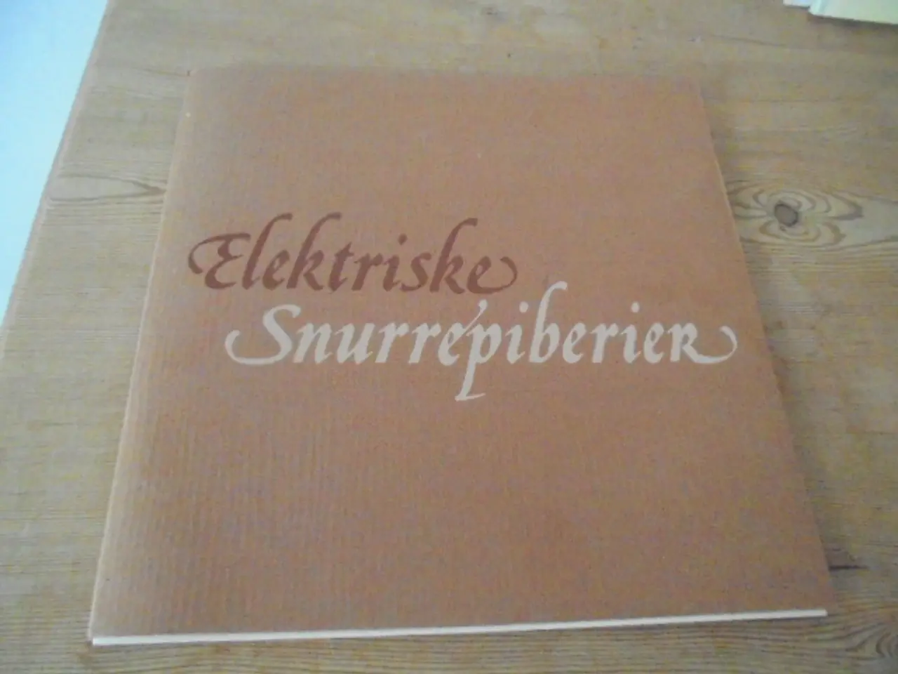 Billede 1 - Elektriske snurrepiberier fra Aalborg Dynamotor 1