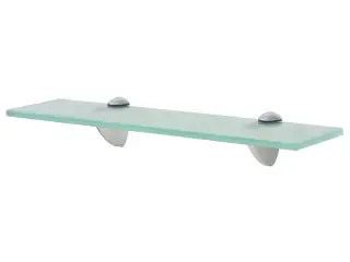 Svævehylde i glas 40 x 10 cm 8 mm