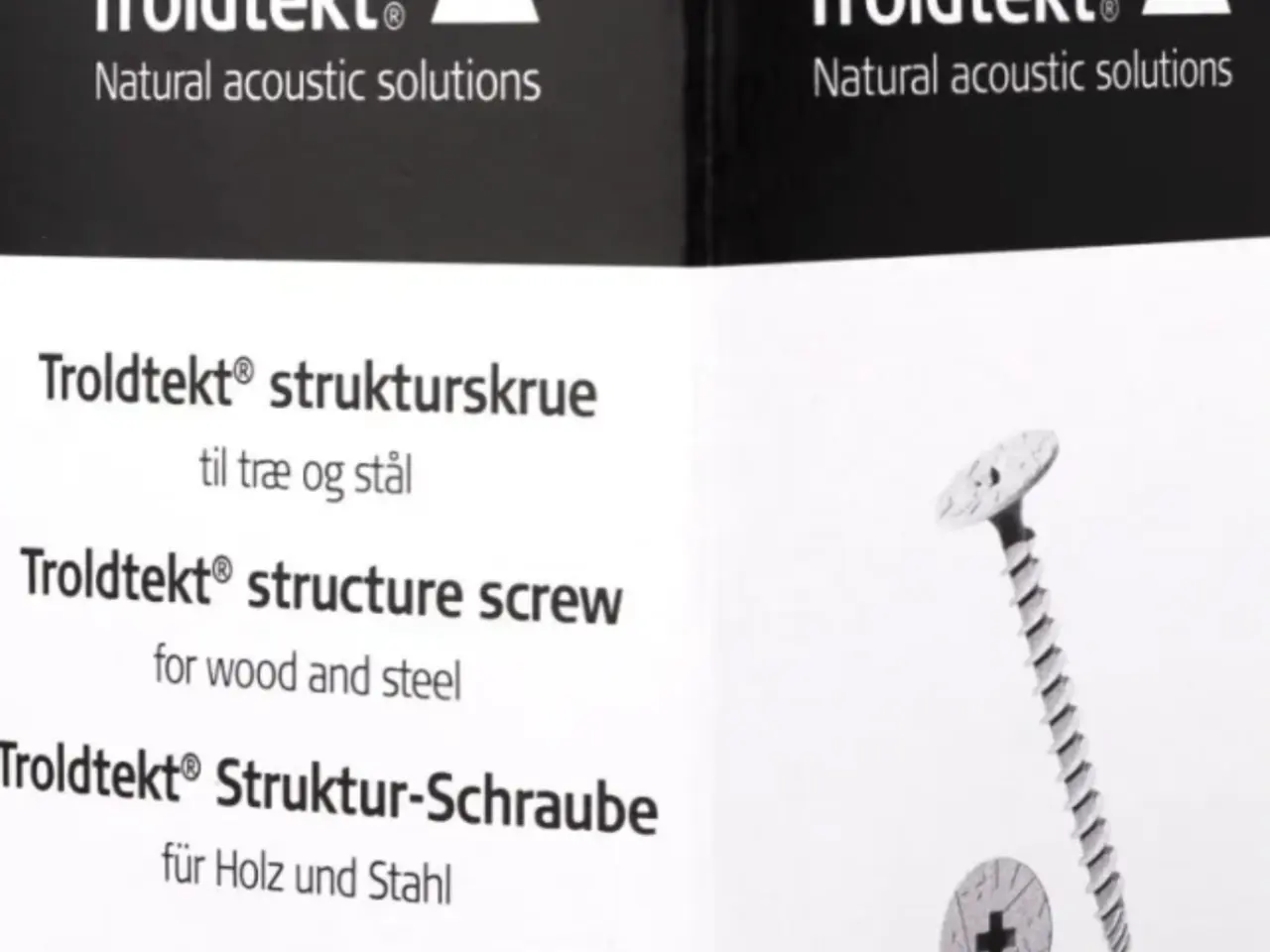 Billede 1 - Troldtekt skruer