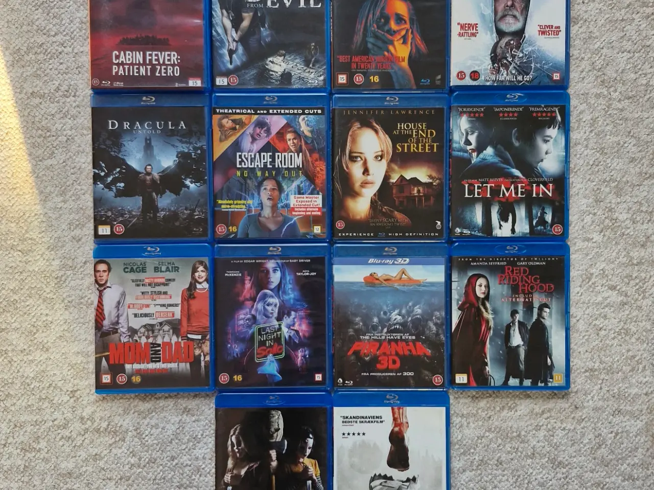 Billede 1 - Gyser Horror Film Blu-ray