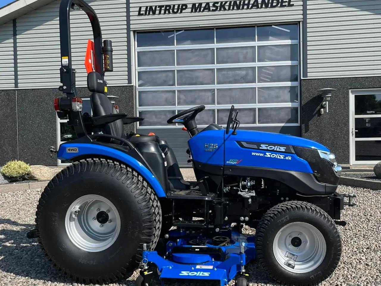 Billede 6 - Solis 26 HST Hydrostat Turf hjul og klipperbord