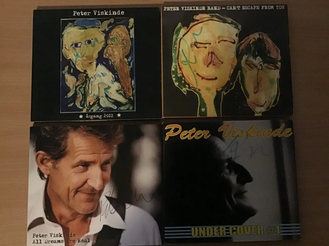 Billede 2 - Cd Peter Viskinde med autograf 6 stk.