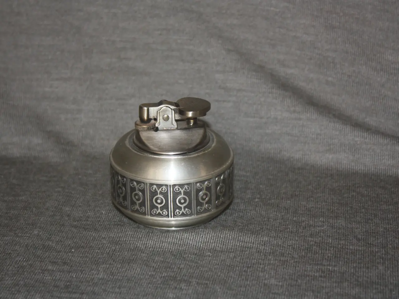 Billede 3 - Bordlighter / Lighter i tin Pewter Haugrud Norway