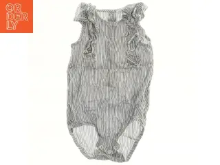Stribet bodystocking med flæser fra H&M (str. 74)