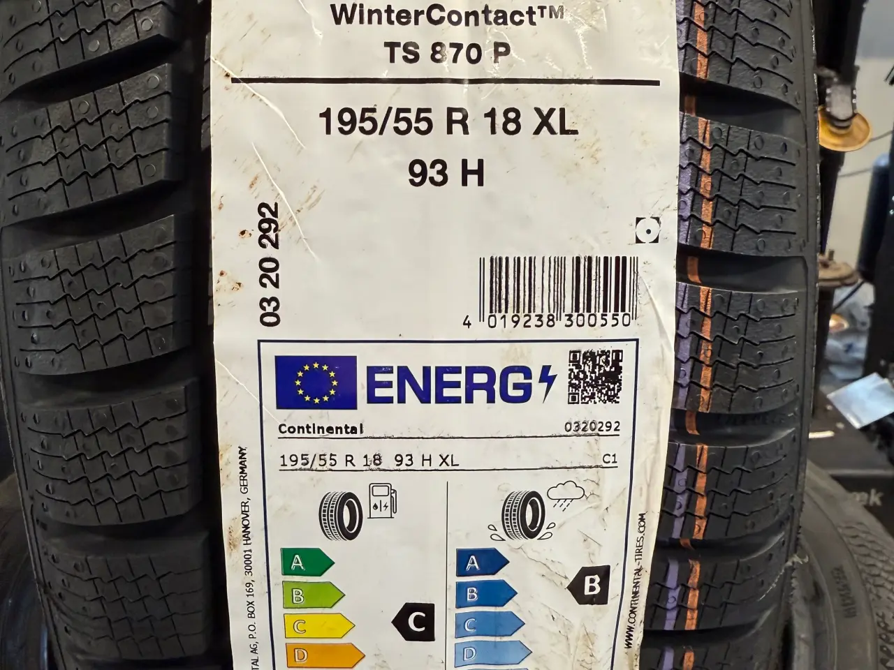 Billede 2 - Continental wintercontact 195/55 18