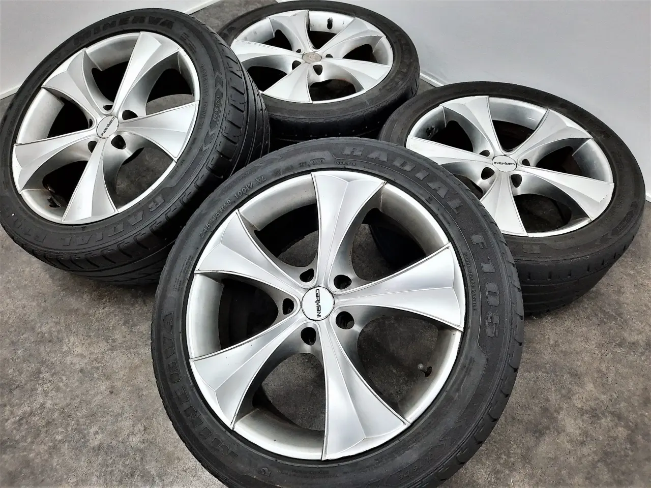 Billede 2 - 5x114,3 18" ET42 Carmani fælge
