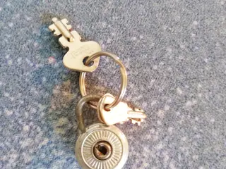 Flot Gammel Burg Metal Lås