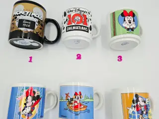 Disney krus til 40,- pr. stk.