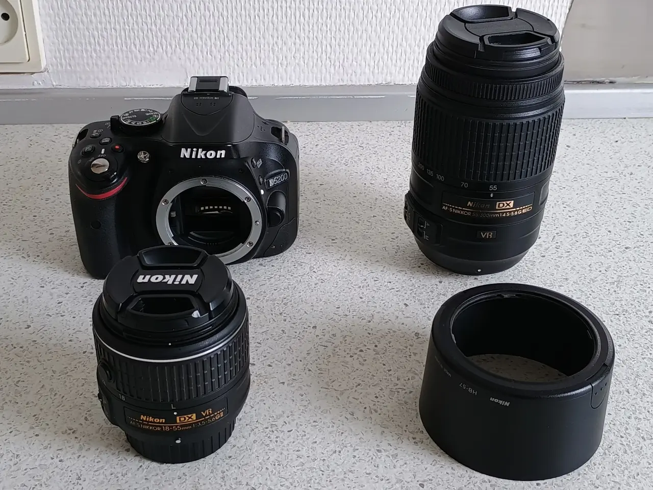 Billede 4 - Nikon D5200 med det hele.