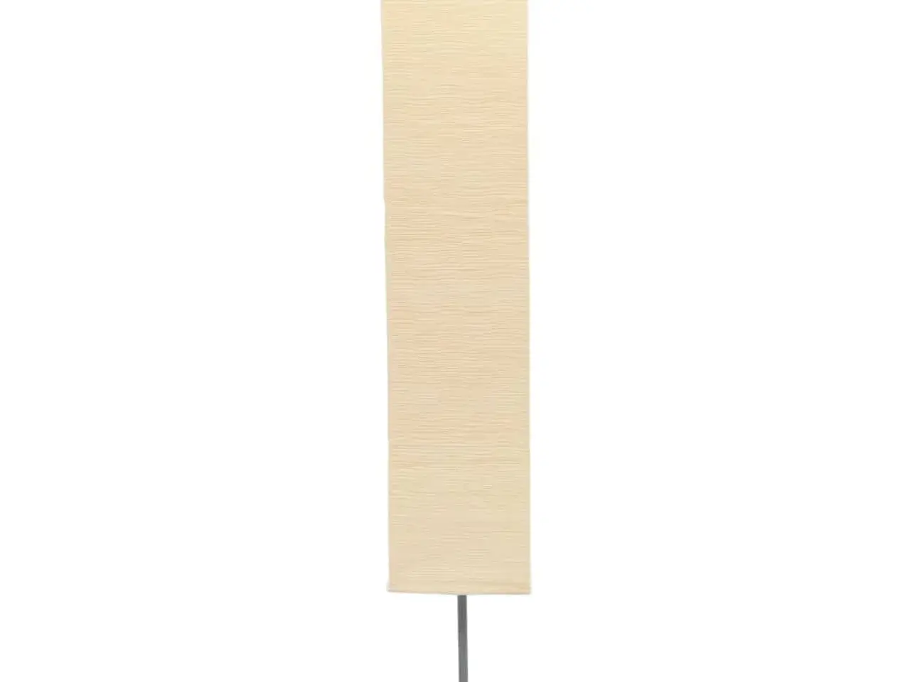 Billede 2 - Standerlampe med stålfod 135 cm beige