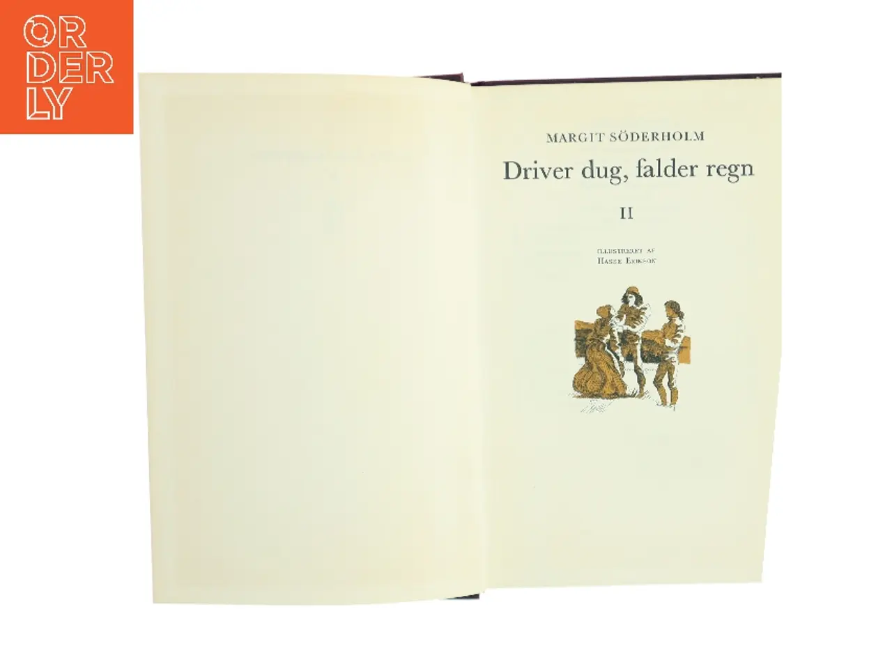 Billede 2 - Driver dug, falder regn II af Margit Sderholm (Bog)