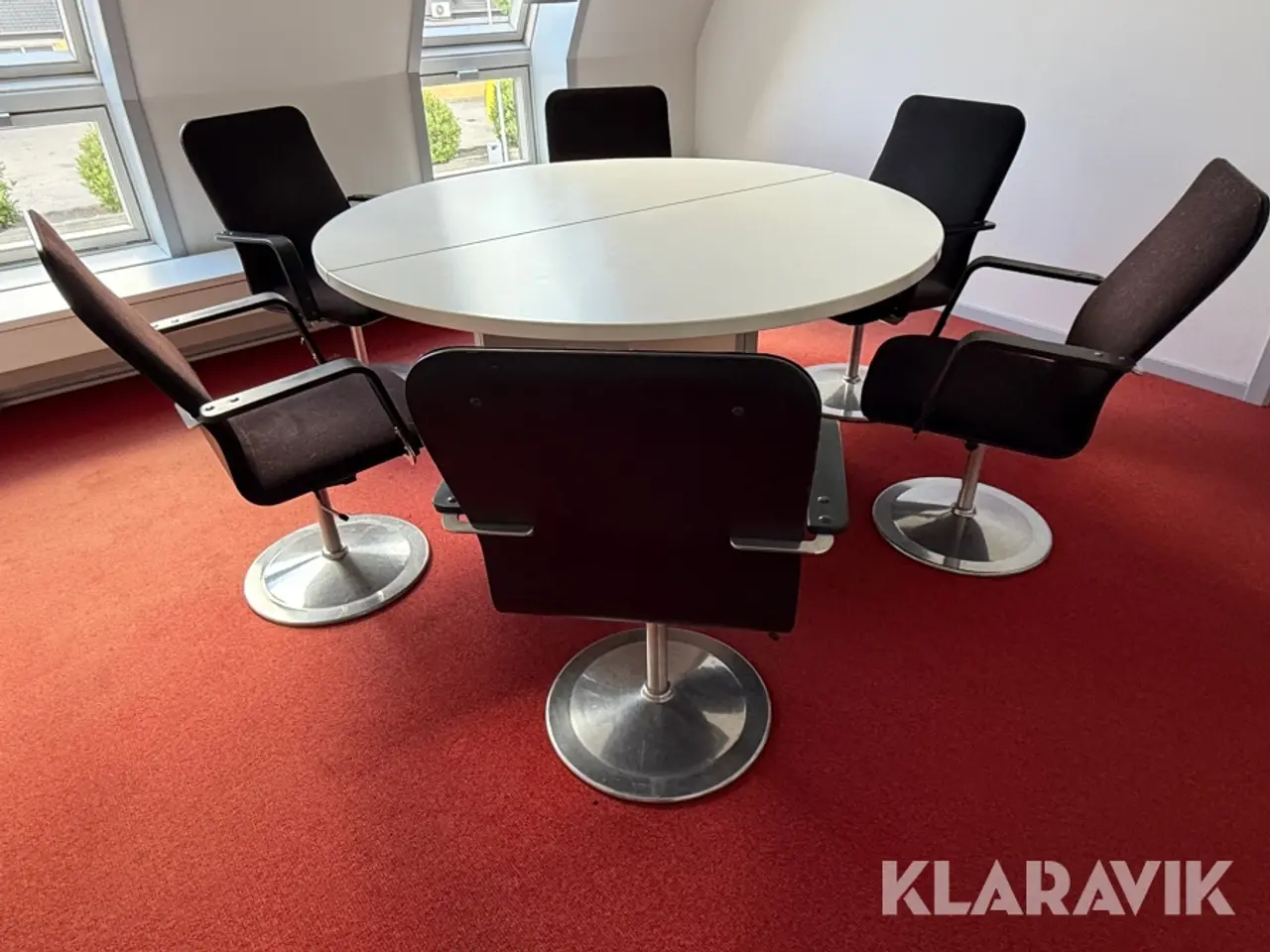 Billede 2 - Konferenceborde med stole lot 2 bord med 8 stole