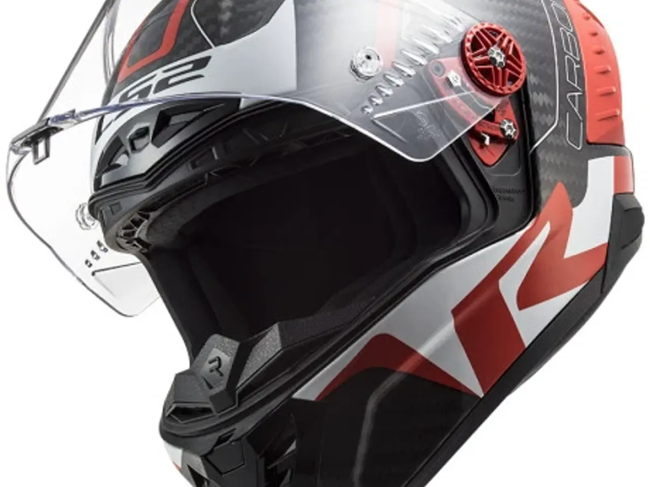 Billede 7 - LS2 THUNDER C RACING1 RED WHITE -  før 4.199