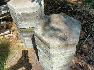 Sekskantede fliser - 29 x 33 cm