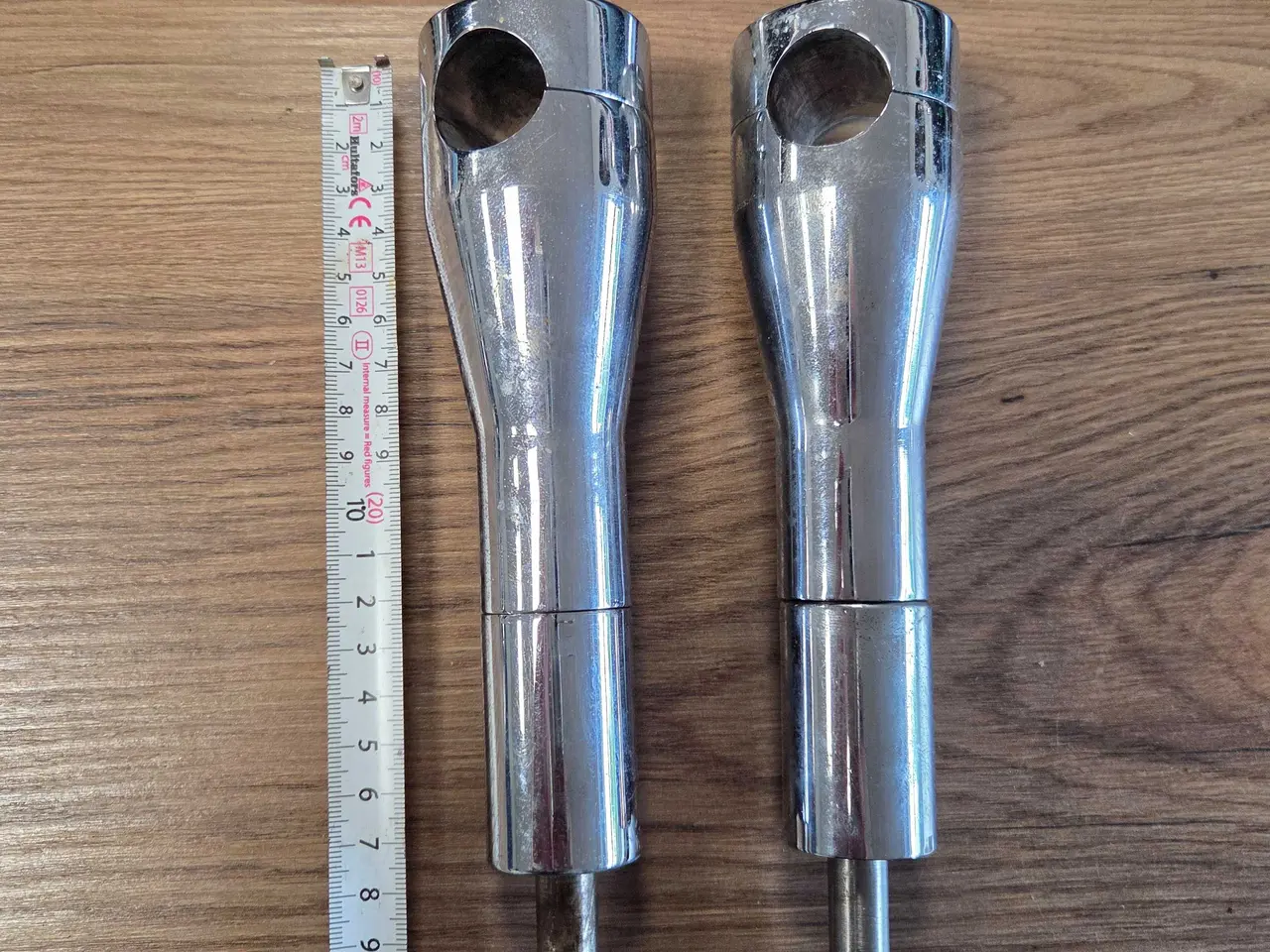 Billede 2 - Bobber styr og riser til mc