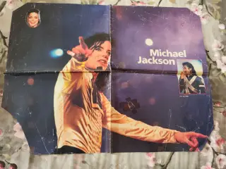 Gammel Michael Jackson plakat 