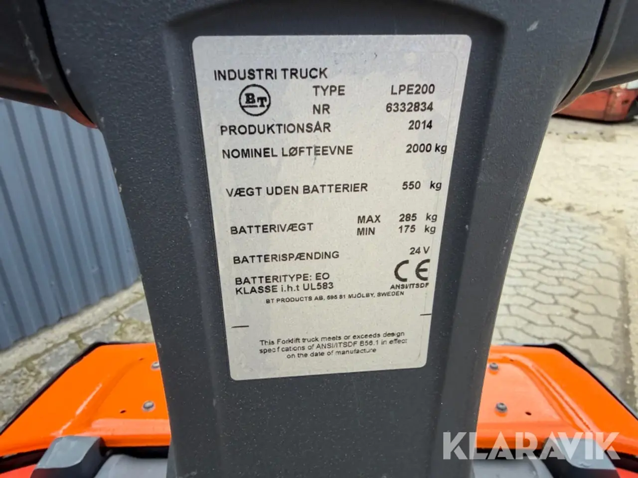 Billede 11 - El palleløfter BT Levio LPE200