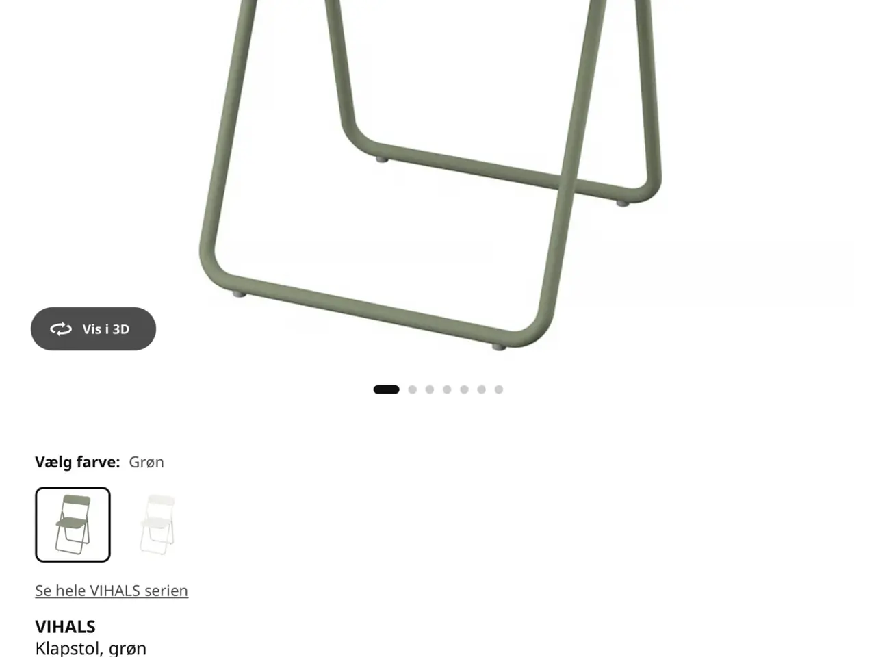 Billede 2 - Klapstole fra Ikea