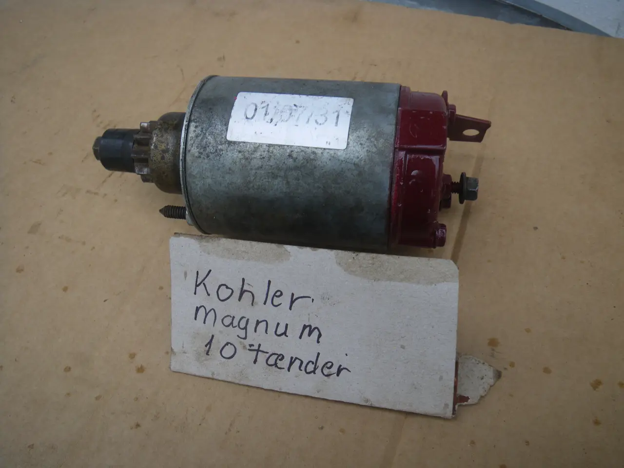 Billede 1 - Starter Kohler motor