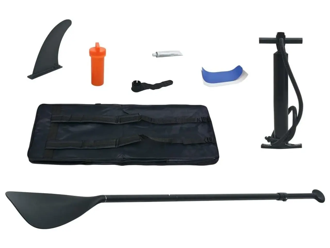Billede 6 - Oppusteligt paddleboardsæt SUP - blå/hvid 360 × 81 × 10 cm