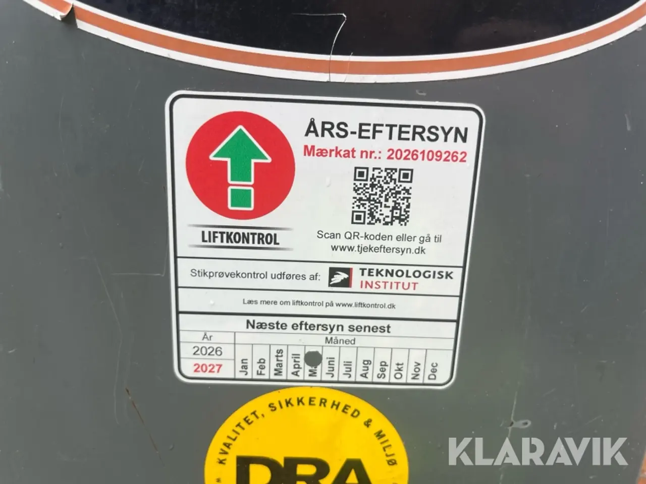 Billede 7 - Søjlelift Skyjack SJ12 5.6meter