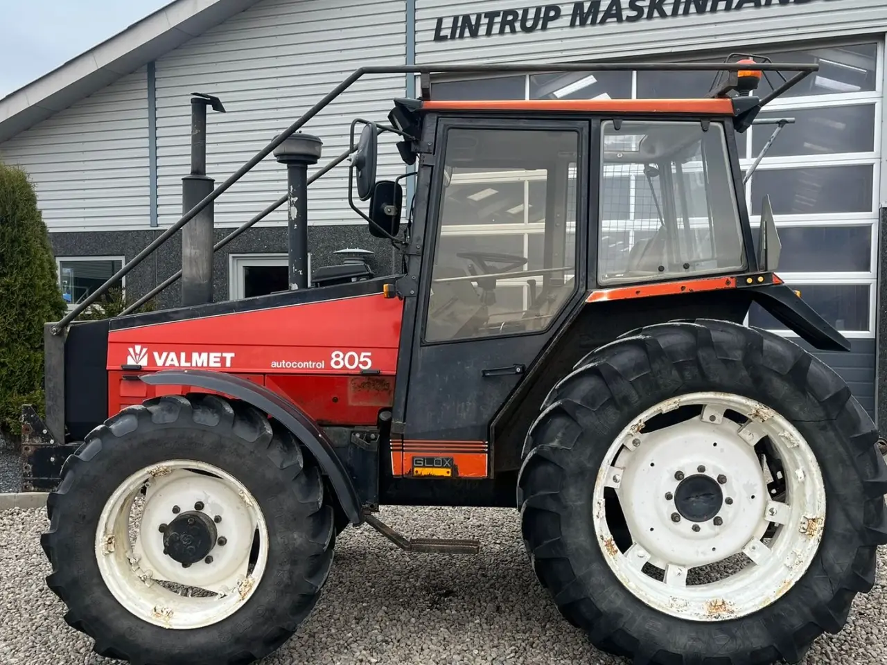 Billede 10 - Valmet 805 GLOX med skovinddækning