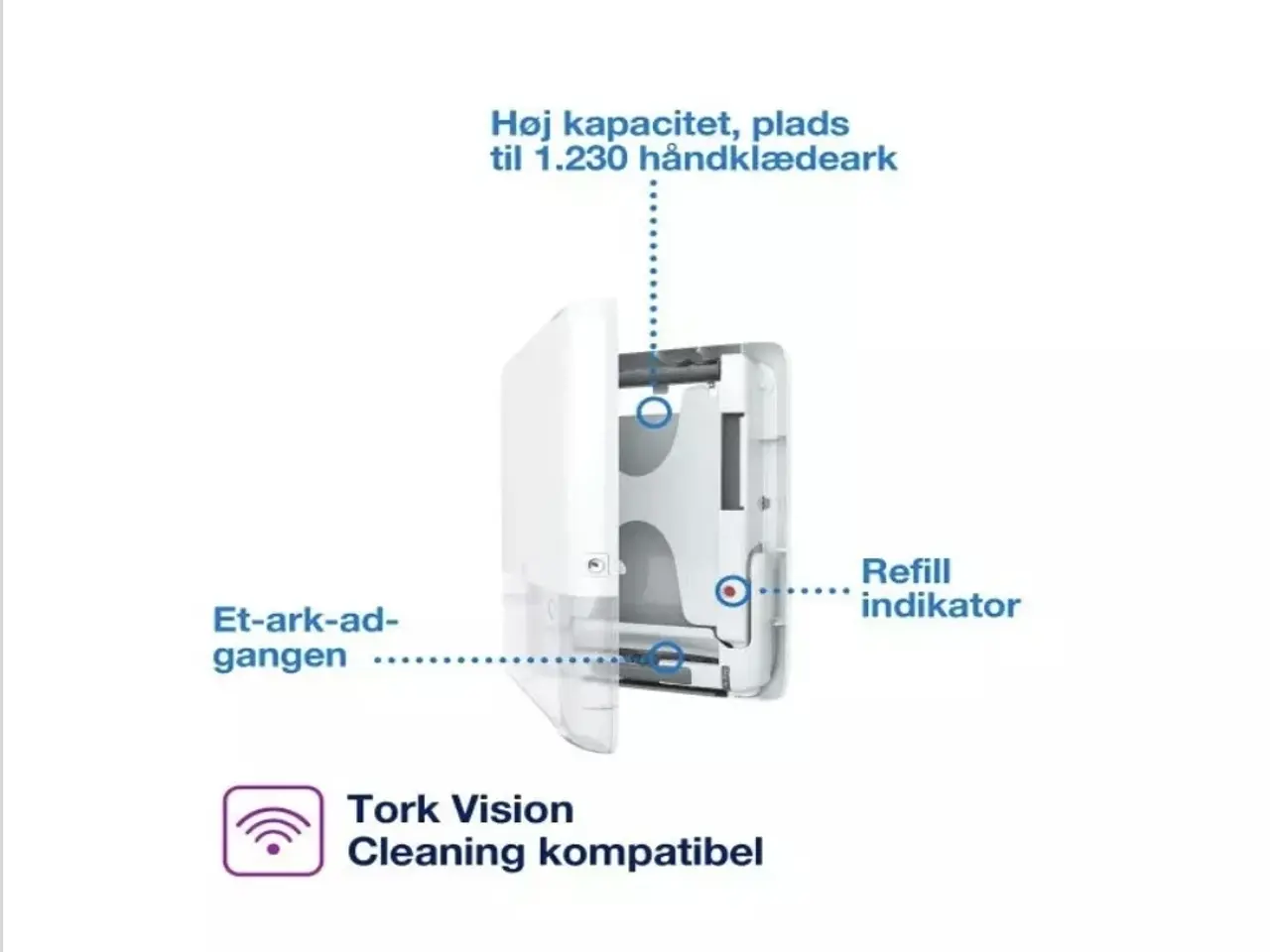 Billede 7 - Tork PeakServe Mini dispenser