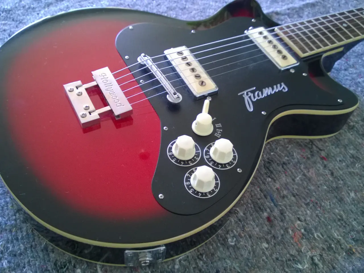 Billede 1 - Elguitar, Framus 5/131 Hollywood DC Black Rose