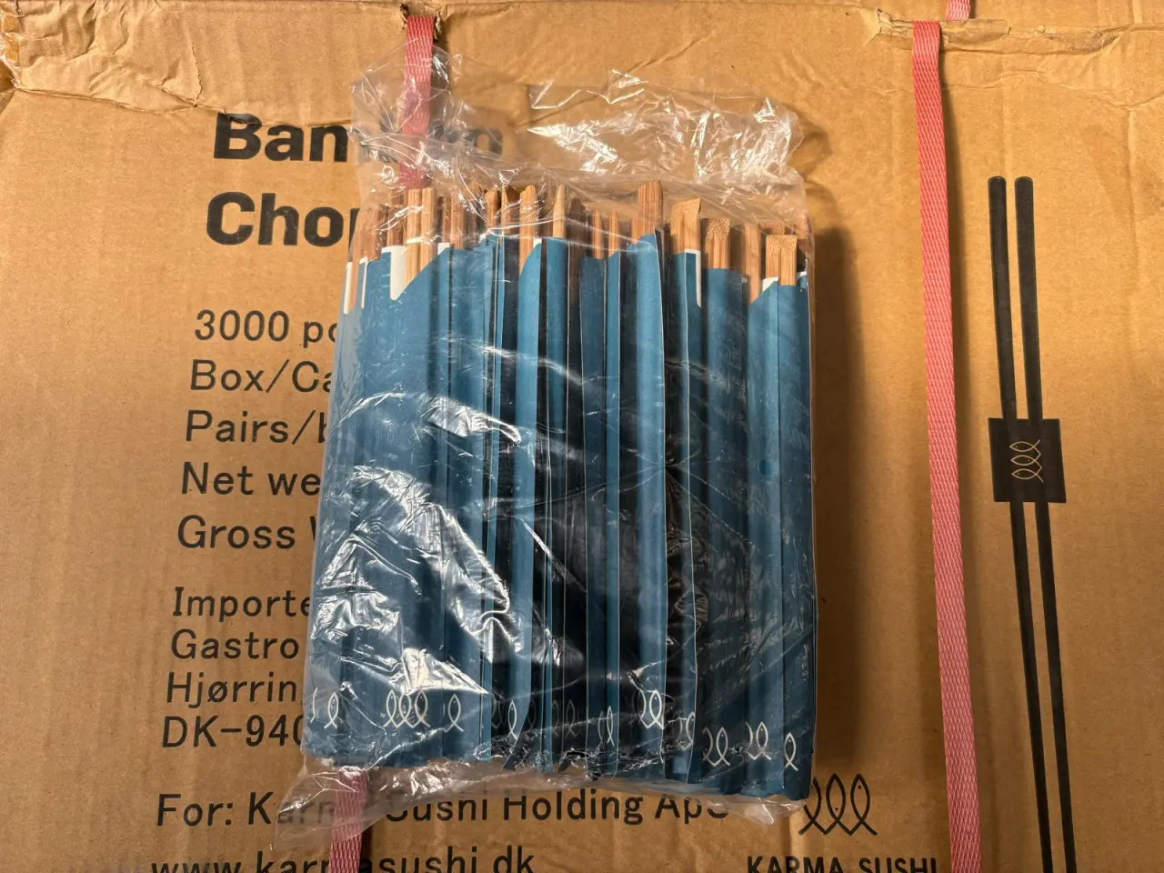 Billede 5 - Chopsticks 27.000 par i bambus - Pris: 9.500 kr.