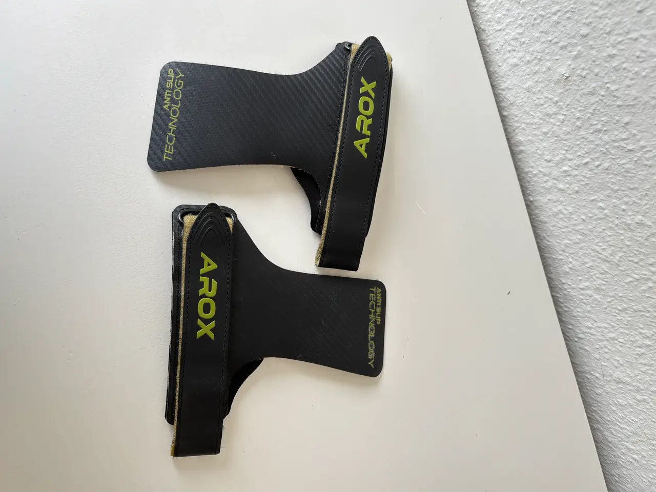 Billede 2 - AROX Anti Slip Grips Pro – sort/gul, str. M.