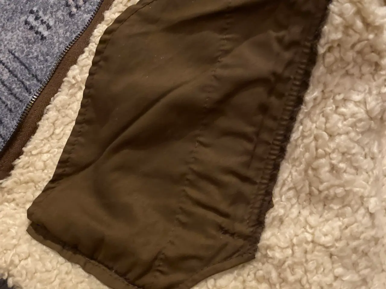 Billede 17 - H&M varm jakke med faux fur foer - 42