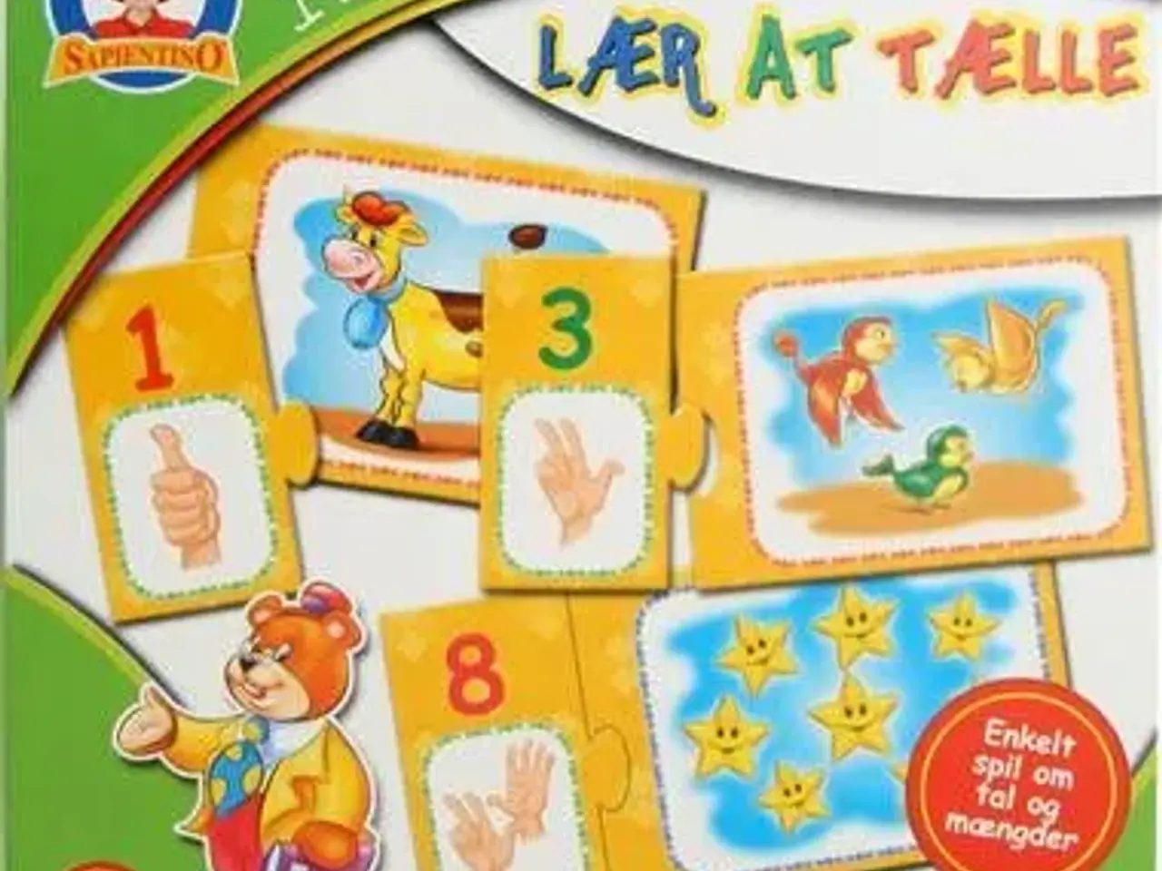 Billede 4 - Lær at tælle spil fra Clementoni