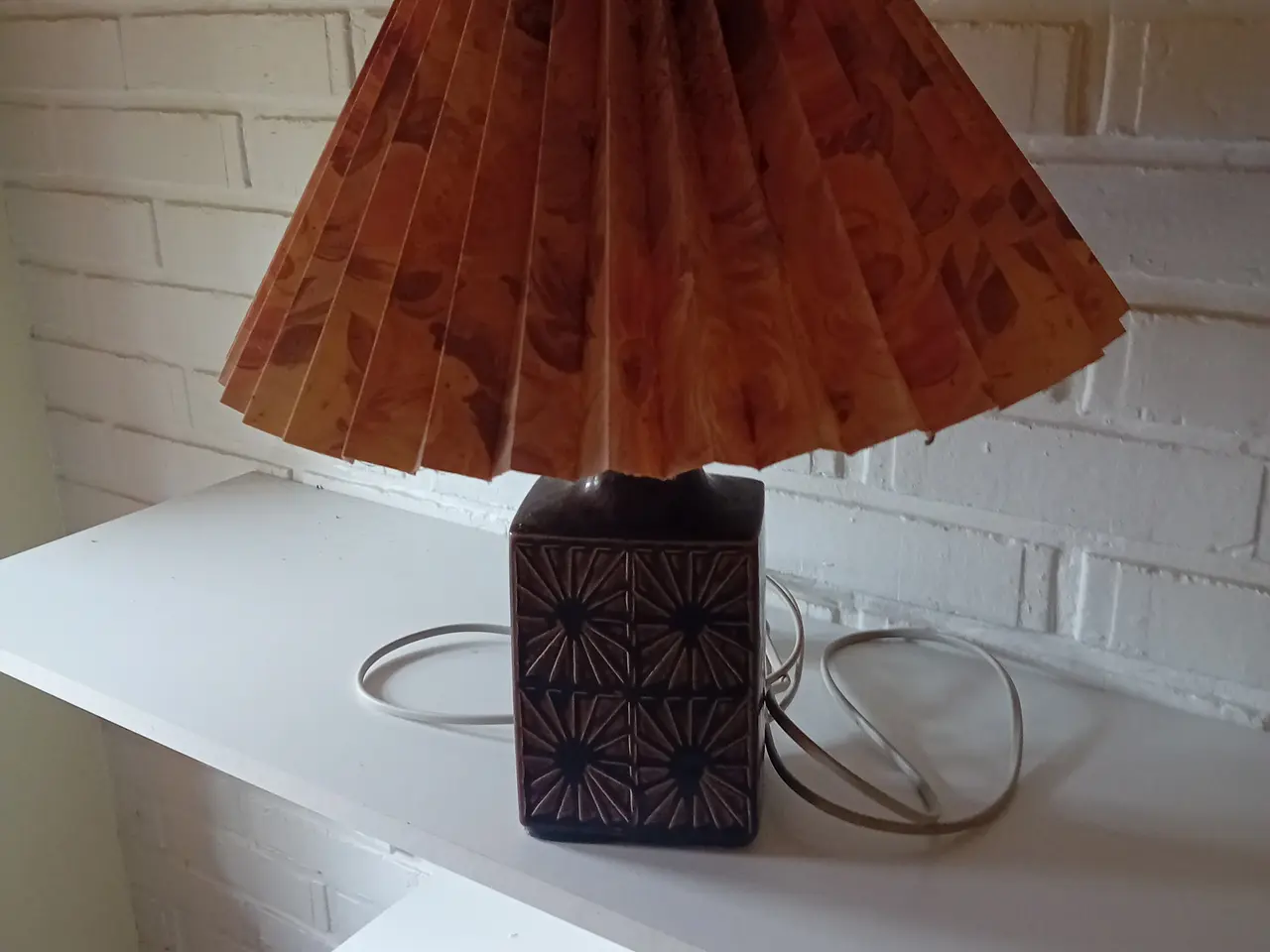 Billede 1 - DESIREE bordlampe stentøj 2008
