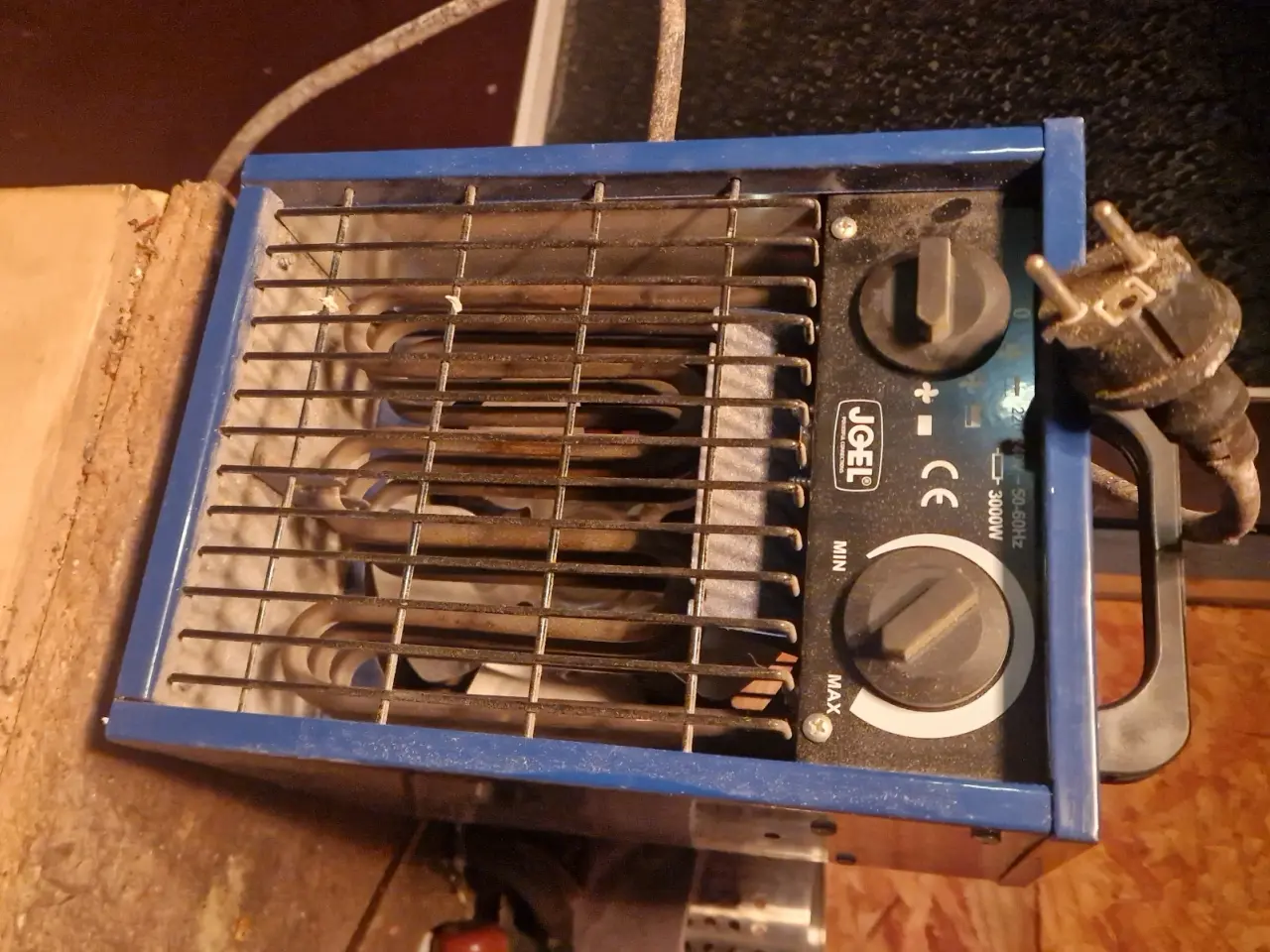 Billede 1 - JOEL 3 kW byggevarmer 230 V