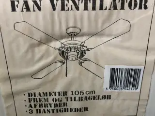 Fan ventilator
