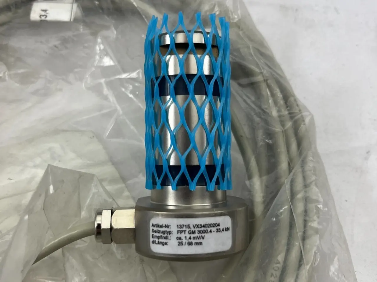 Billede 6 - FPT GM 30004 Measurement Bolt Load Cell 33.4kN,