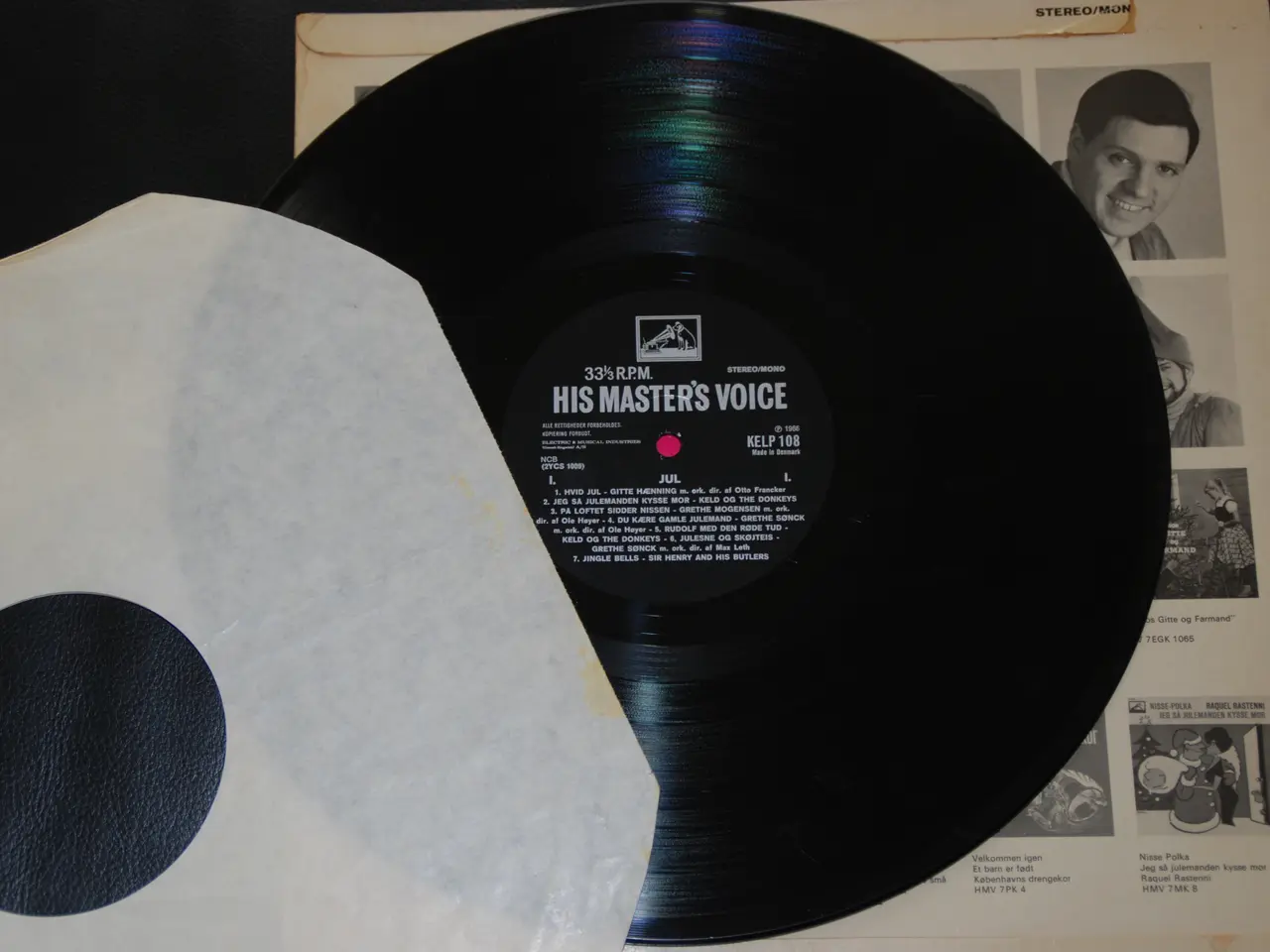 Billede 3 - LP - Danske Julesange
