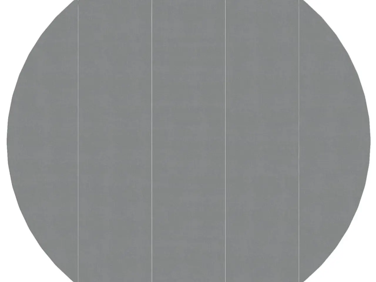 Billede 2 - Poolunderlag Ø550 cm i polyester-geotekstil - lysegrå
