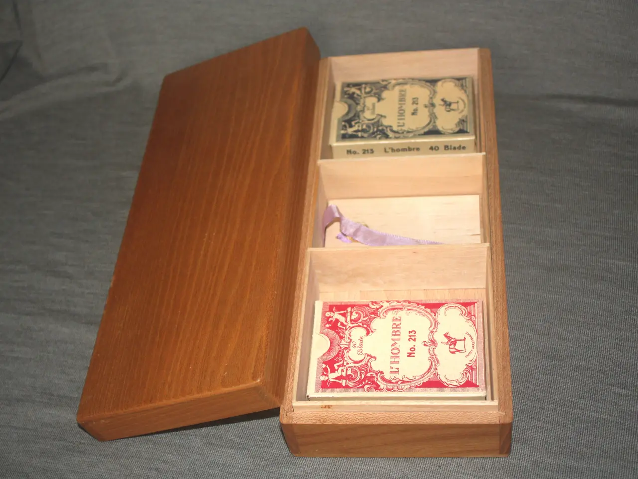 Billede 5 - Cigarkasse / skrin 30,5 cm x 12,5 cm